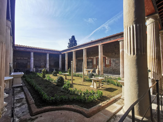 Villa in Pompeji