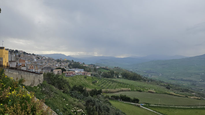 Ausblick auf Regen