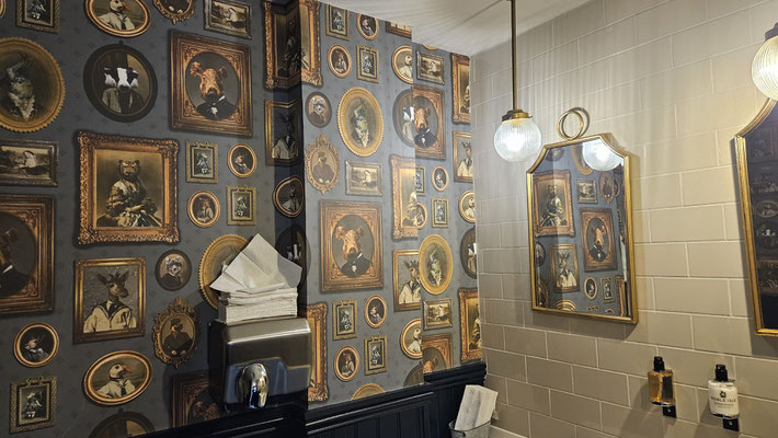 Schönste Toilettenwand ever