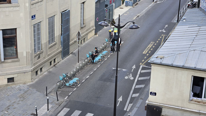 Velib-Radl-Verleihstation