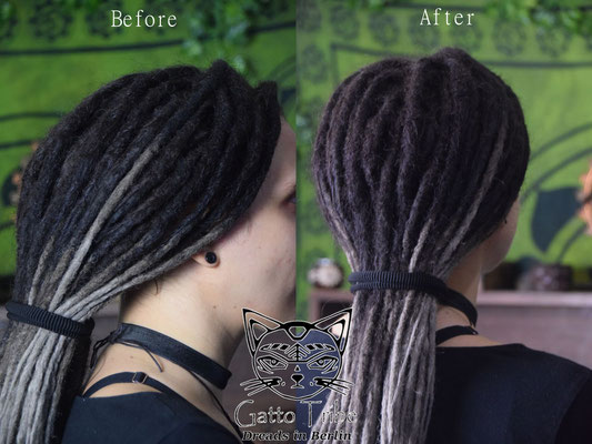 Dreaderstellung, neue Dreads in Berlin 030 ( 48 Dreads mit Extensions)