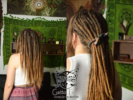 Dreaderstellung, neue Dreads in Berlin 040 ( 43 Dreads mit Extensions)