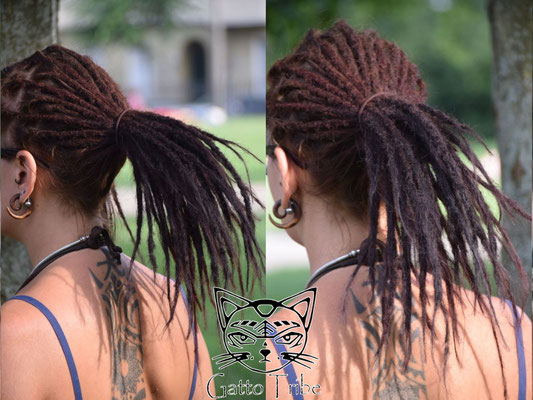 Dreaderstellung, neue Dreads in Berlin 017 (45 Dreads ohne Extensions)