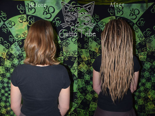 Dreaderstellung, neue Dreads in Berlin 013 (63 Dreads mit Extensions)