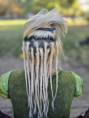 Dreaderstellung, neue Dreads unterhaar partial Dreads 001