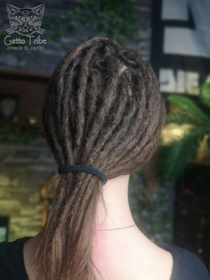 Dreaderstellung, neue Dreads in Berlin 062 ( 41 Dreads ohne Extensions)