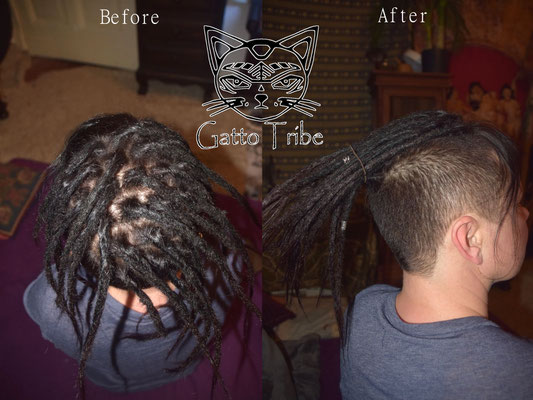 Dreaderstellung, neue Dreads in Berlin 010 (25 Dreads mit Extensions)
