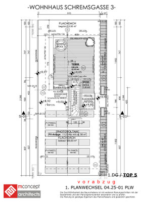 Plan Flachdach