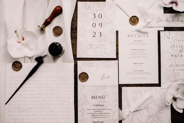 Letter Atelier Hochzeitseinladung Hockenheim