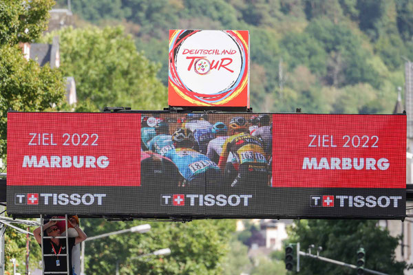 Eventfotografie: Deutschlandtour 2022 in Marburg