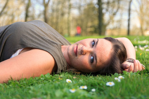 Porträtshooting mit Mareike im Kurpark Bad Nauheim