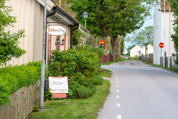Nett und adrett: in Kristianopel sind die Straßenränder begrünt und gepflegt. Foto: Kai-Uwe Ruf 