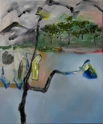 grashütte, öl/acryl, 60x50, 2024