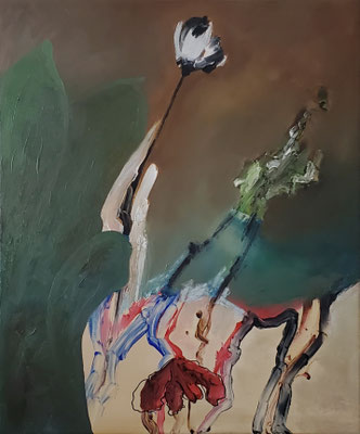 mikrokosmos, öl/acryl, 60x50, 2025