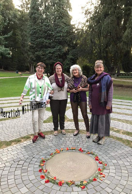 Brgit, Brigitte, Sigrid, Elisabeth (von links)