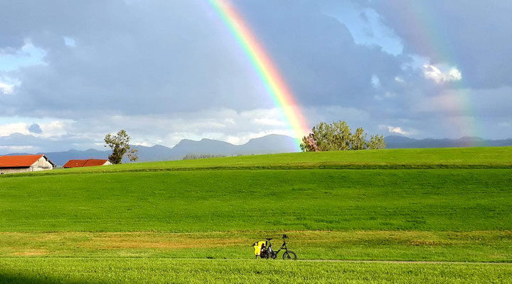 Regenbogen, das Hoffnungszeichen