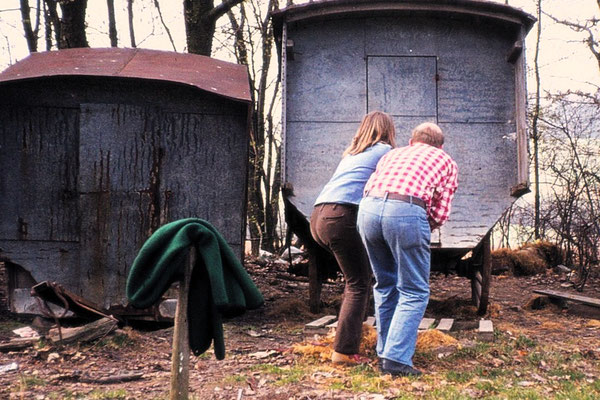 Schäferkarren im Spessart 1975