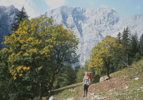 kleiner Ahornboden im Karwendel 1980