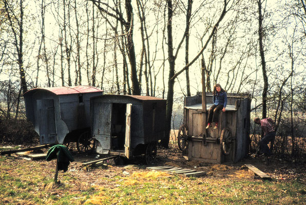 Schäferkarren im Spessart 1975