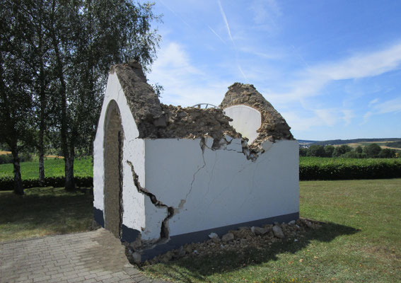 nach Jahren der Bildstock in der Eifel 