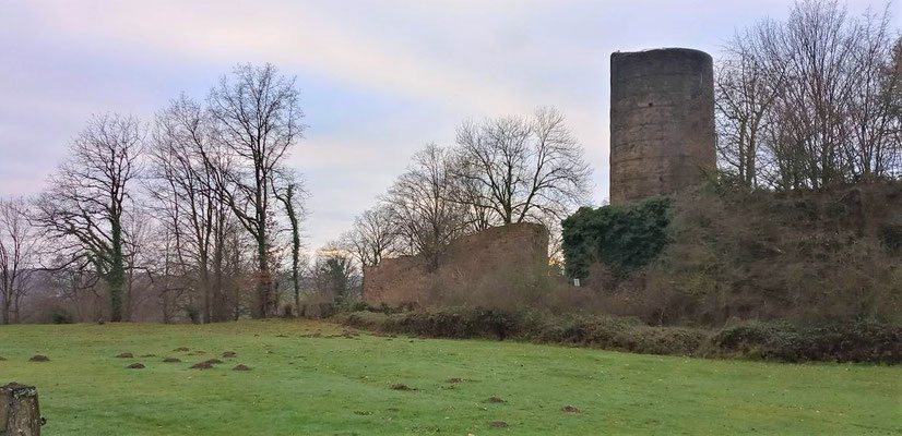 Altstadt mit Bergfried Vorburg