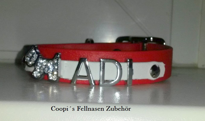 Biothane Hundehalsband Namen Metallbuchstaben , Biothane Hundehalsband, Hundehalsband mit Namen, Biothane mit Namen, Hundehalsband, Halsband aus Biothane