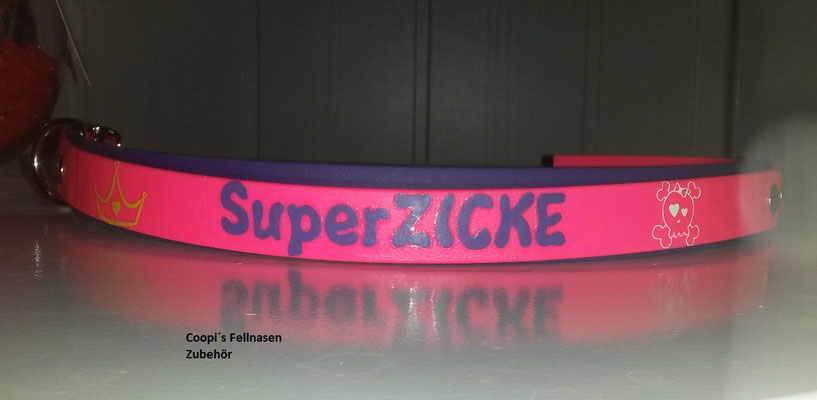 Biothane Hundehalsband mit Plotterfolie Namen Druck, Hundehalsband mit Druck, Hundehalsband mit Namen, bedrucktes Hundehalsband, biothane Hundehalsband, Halsband bedruckt