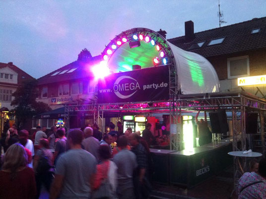 Hammefest Ritterhude mit dem Party Power Tower von DJ Axel (hf events)