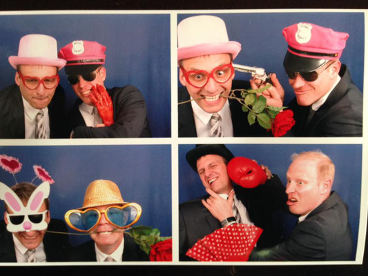 Fotobooth mit DJs Axel und Markus