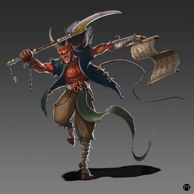 Artwork - Illustration - Character Design - Beelzebub