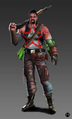 Artwork - Illustration - Character Design - Bounty Hunter