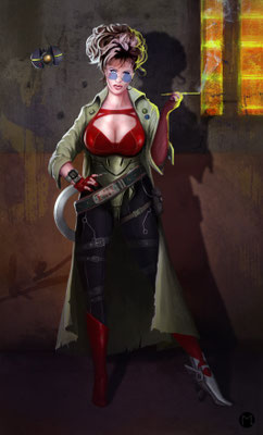 Artwork - Illustration - Character Design - Bounty Hunter