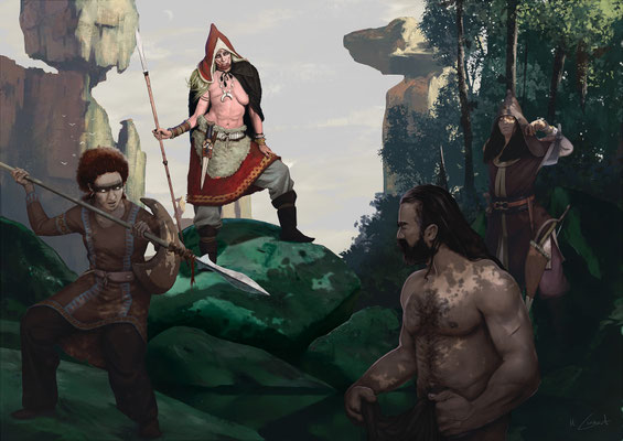 Artwork - Illustration - Amazons Realm
