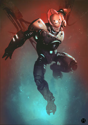 Artwork - Illustration - Character Design - Cyborg