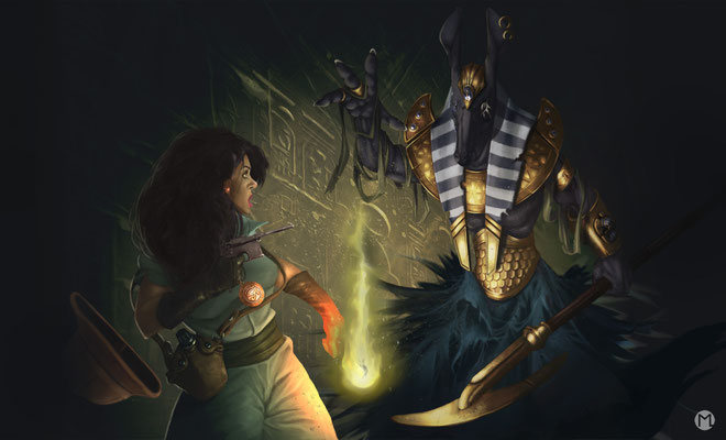 Artwork - Illustration - The Eye of Ra