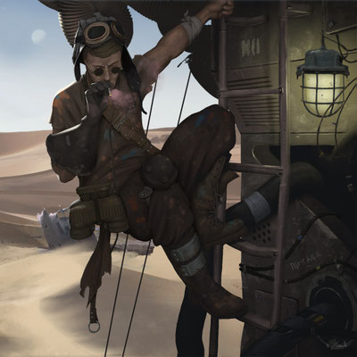 Artwork - Illustration - Character Design - Engineer