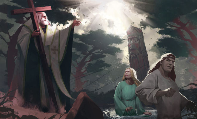 Artwork - Illustration - Dawn of Gods
