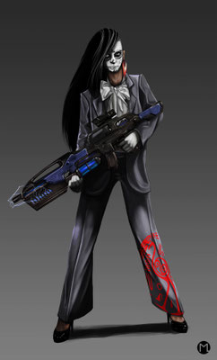 Artwork - Illustration - Character Design - Femme Fatale