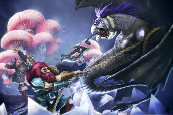 Artwork - Illustration - Nest Robbers