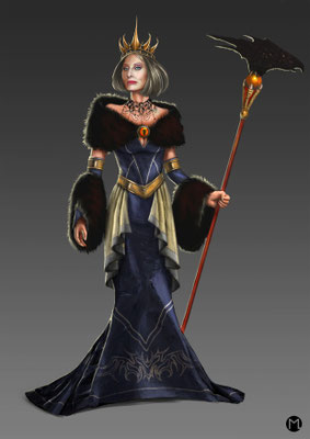 Artwork - Illustration - Character Design - Witch Queen