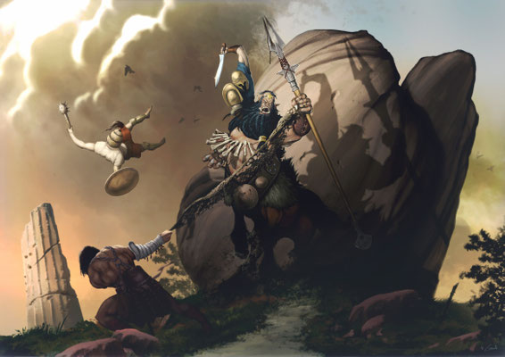 Artwork - Illustration - Mercenaries