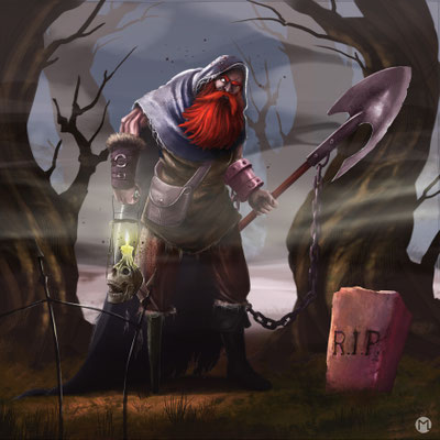 Artwork - Illustration - Character Design - Ghoul