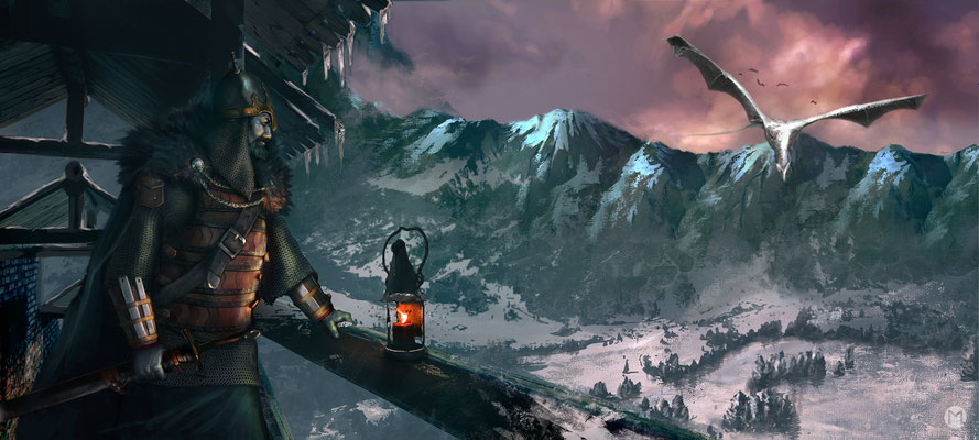 Artwork - Illustration - Dragons' Glen