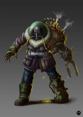 Artwork - Illustration - Chracter Design - Dr. Frost