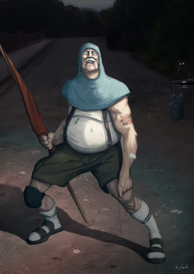 Artwork - Illustration - Character Design - John Doe