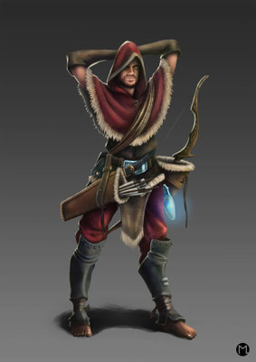 Artwork - Illustration - Character Design - Thief