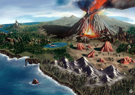 Artwork - Illustration - Map
