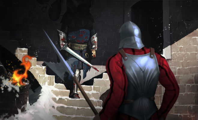 Artwork - Illustration - The king is dead, long live the king!