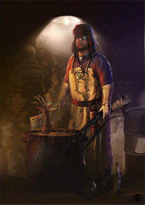 Artwork - Illustration - Character Design - Chef