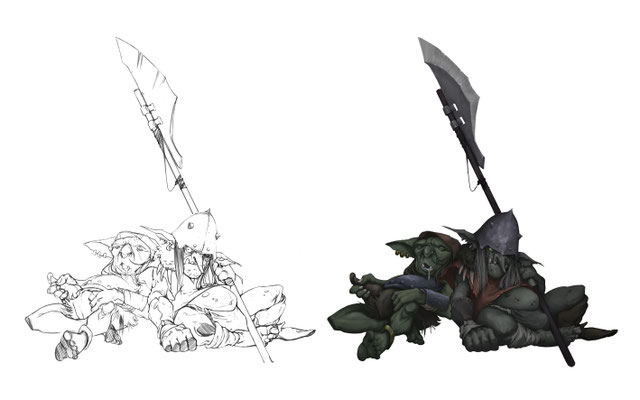 Artwork - Illustration - Character Design - Goblins